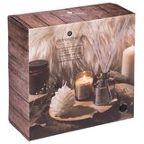 Atmosphera dekorativni set mirisni štapići + mirisna svijeća u čaši + mirisna svijeća | shoptok.hr