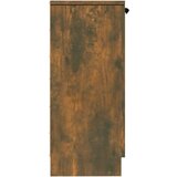 vidaXL Komoda dimljeni hrast 30x30x70 cm konstruiran les | Shoptok.si