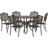  7-delni vrtni jedilni set iz bronastega lita aluminija, (22015499) | Shoptok.si