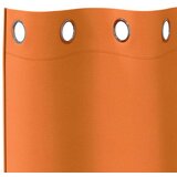  Zavjese za blackout s prstenovima 2 pcs Svijetlo Narančasta | shoptok.hr
