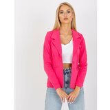Fashion Hunters Fluo pink sweatshirt jacket with long sleeves OCH BELLA Cene
