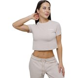 GymBeam Ženska majica Agile Cropped Desert L | Eponuda.ba