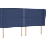  Krevet s oprugama i madracem plavi 200 x 200 cm od tkanine | shoptok.hr