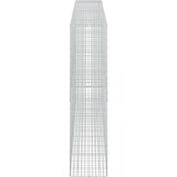  Gabion s žicom debljine 3,5 mm i mrežom 5x10 cm 450x50x200 cm | shoptok.hr
