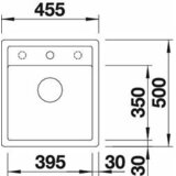 Blanco sudoper DALAGO 45-F SILGRANIT SIVI KAMEN, s dalj.upr. | shoptok.hr