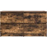 TV ormarić boja dimljenog hrasta 100x35x54 cm konstruirano drvo | Eponuda.com