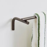 OYOY Living Design Smeđi zidni držač za ručnike od nehrđajućeg čelika Pieni – | shoptok.hr