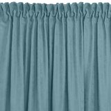  Curtain MILANA color blue style classic dragon tape transparent 10 cm with fringe 3 cm chenille 420x300 HOMEDE | shoptok.hr