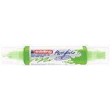 Edding akrilni marker E-5400 double-liner sa dva vrha limun zelena ( 12MA54FG )