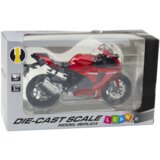 Metalni motor za igru sa zvučnim i svjetlosnim efektima R1 1:12 - crveni | shoptok.hr