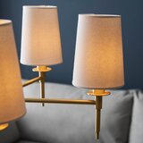  Endon 99458 - Luster na lancu 5xE14/6W/230V zlatna/bela | Eponuda.com