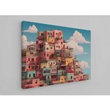 WALLXPERT Dekorativna slika na platnu, 50x70cm, Šareno | Eponuda.ba