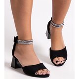 Gemre Nadira block-heeled sandals with leather insole | Shoptok.si