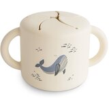 Mushie Baby Snack Cup skodelica za malico Whales 1 kos | Shoptok.si