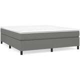 The Living Store Box spring postelja z vzmetnico temno siva 180x200 cm blago - Box Spring Postelja, (21521240) | Shoptok.si