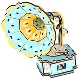  Čarolijashop 3d drvene puzzle - GRAMOFON ( 760) Cene