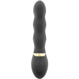 Dorcel Too Much 2.0 - punjivi vibrator s 3 motora (crno-zlatni) | shoptok.hr