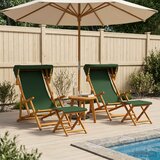  Ležaljka 4 pcs 3 Pozicija Čvrsto drvo eukaliptusa Zelena | shoptok.hr