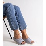 Gemre Gray wedge flip-flops Semretana | Shoptok.si
