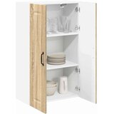 vidaXL Stenska kuhinjska omarica z vrati Sonoma hrast 60 x 31 x 100 cm | Shoptok.si