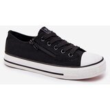 Boto Children's Low Lace-Up Sneakers Black Margo | Shoptok.si