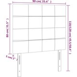  LED uzglavlje krem 90x5x118/128 cm od tkanine | shoptok.hr