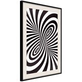  Poster - Black and White Swirl 30x45 | shoptok.hr
