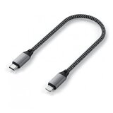 Satechi Apple iPad/iPhone/iPod kabel [1x USB-C® - 1x Lightning] 0.25 m antracitna boja | Eponuda.ba