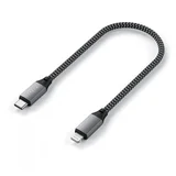 Apple iPad/iPhone/iPod kabel [1x USB-C® - 1x Lightning] 0.25 m antracitna boja