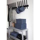 Bigso Box of Sweden Plava tekstilna kutija za pohranu s poklopcem 35x19x26 cm Soft Storage – | shoptok.hr