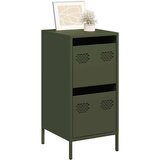  Komoda olivno zelena 35x39x73,5 cm hladno valjano jeklo, (21747034) | Shoptok.si