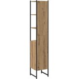  Kupaonski ormar s policom hrast artisan 33 x 33 x 185,5 cm | shoptok.hr