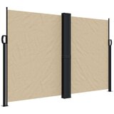  Zložljiva stranska tenda bež 160x1000 cm | Shoptok.si