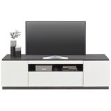CARRYHOME TV-ELEMENT bela, temno siva | Shoptok.si