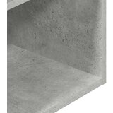 vidaXL Noćni ormarić s ladicom beton sivi 35x34x66,5 cm | shoptok.hr