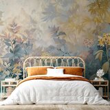  Foto tapeta - Tapestry Pattern with a Meadow and Flowers Kilim with a Spring Motif 100x70 | shoptok.hr