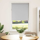 vidaXL Rolo zavjesa Blackout svijetlo siva 70x175 cm Širina tkanine | shoptok.hr