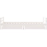  Okvir za dječji krevet s ladicama bijeli 80x200 cm od borovine | Eponuda.com