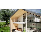 Minka Metalna ograda Secura pro side bijela 1,5 m | shoptok.hr