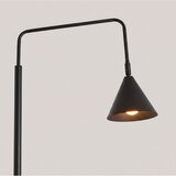 Sollux Črna jeklena stoječa svetilka z upogljivo konstrukcijo (višina 165 cm) Zylo – | Shoptok.si