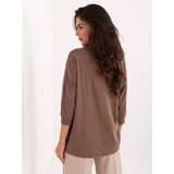 RELEVANCE Blouse-RV-BZ-A785.58-brown | Shoptok.si