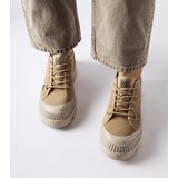 Big Star Beige leather sneakers | Shoptok.si