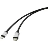 USB kabel [1x muški konektor USB-C™ - 1x muški konektor Apple dock lightning] 2.00 m crna