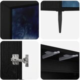  ormar RAALTE 102 x 33 x 51 cm Crni hrast Konstruirano drvo | shoptok.hr