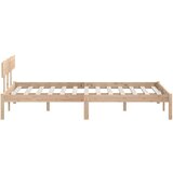  Okvir za krevet od masivne borovine 160 x 200 cm | shoptok.hr