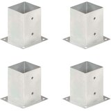vidaXL sidra za stupove 4 kom od pocinčanog metala 101 mm | shoptok.hr