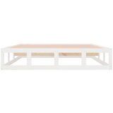  Okvir za krevet bijeli 160x200 cm od masivne borovine | shoptok.hr