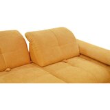 XORA sedežna garnitura, šenilja oranžna | Shoptok.si