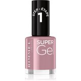 Rimmel London Super Gel gel lak za nohte brez uporabe UV/LED lučke odtenek 023 Grape Sorbet 12 ml Cene