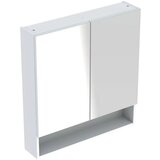 Geberit toaletni ormarić SELNOVA SQUARE ogledalo 78*85 beli, 2 vrata | ePonuda.com